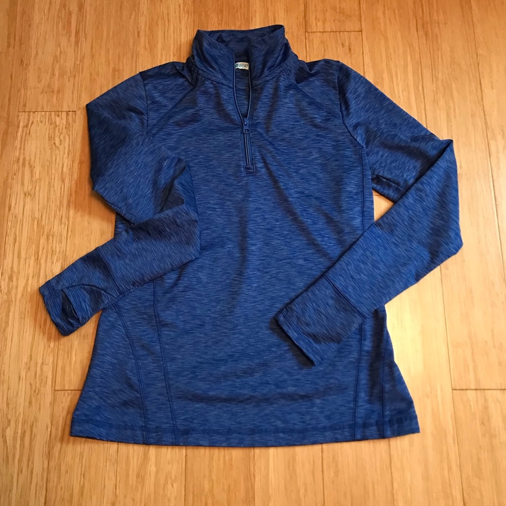 Lands’ End Sport - Women’s Quarter Zip Pullover, S